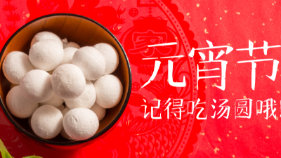 歡天喜地過元宵，祝您元宵快樂-上海邦森